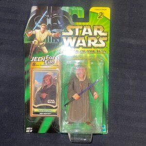 Star Wars SAESEE TIIN Jedi Master Action Figure POTJ TPM Power Of The Jedi